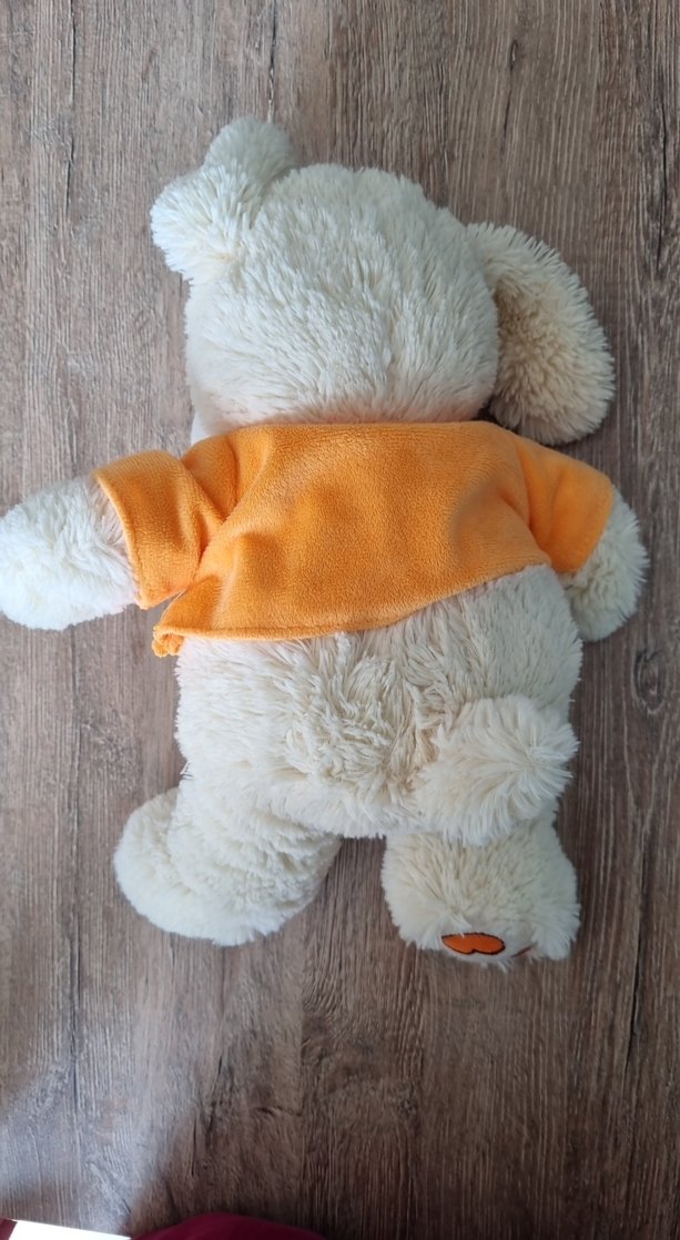 Beyaz Peluş Oyuncak Köpek - Görsel 2