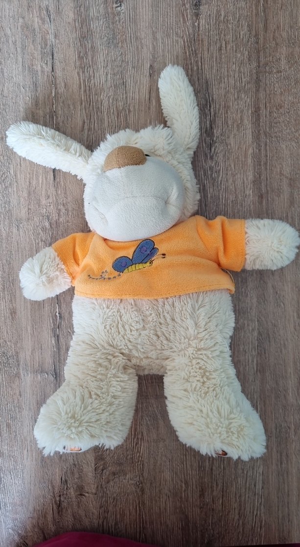 Beyaz Peluş Oyuncak Köpek - Görsel 3