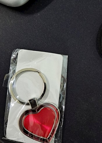 Beden çeşitli Renk Renkli Parlak Kalp Anahtarlıklar
