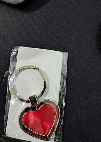 Beden Renkli Parlak Kalp Anahtarlıklar