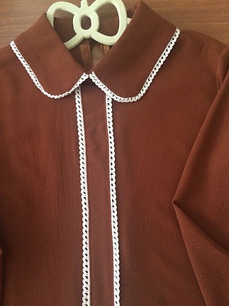 Kenarı dantelli tunik