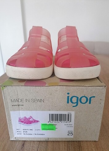 Igor Sandalet pembe 