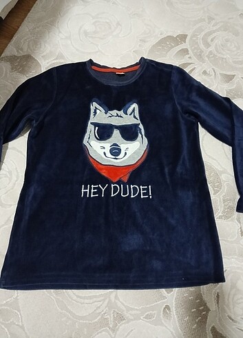 Erkek çocuk kadife pijama