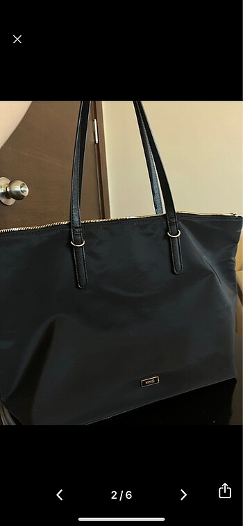 Mango Shopper Çanta