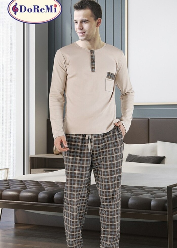 Doremi erkek pijama takımı bedenler için bilgi alın - Görsel 2