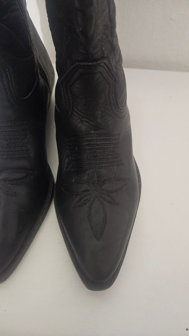 Vintage Western/Kovboy Çizme 36 Numara - Görsel 4