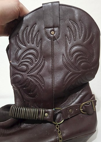 Vintage Western/Kovboy Çizme 46 Numara - Görsel 4