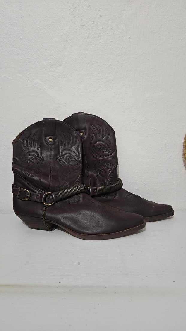 Vintage Western/Kovboy Çizme 46 Numara - Görsel 2