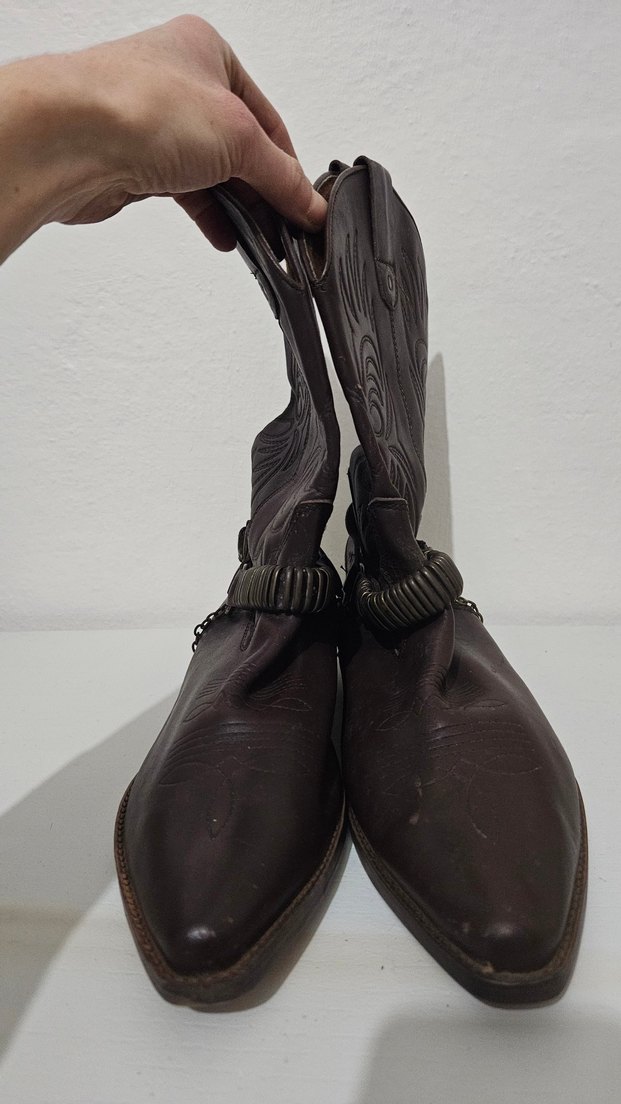 Vintage Western/Kovboy Çizme 46 Numara - Görsel 3