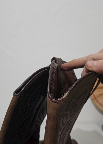 Vintage Western/Kovboy Çizme 40 Numara - Görsel 5