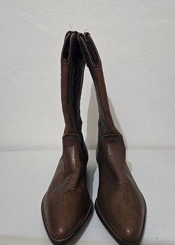 Vintage Western/Kovboy Çizme 40 Numara - Görsel 3