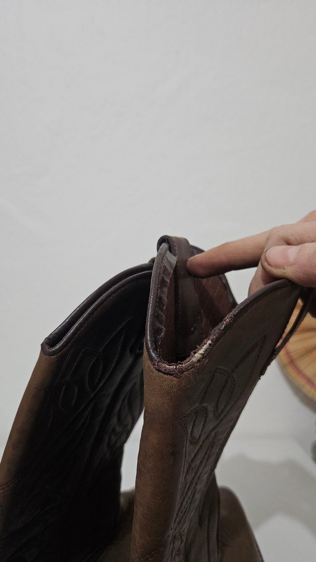Vintage Western/Kovboy Çizme 40 Numara - Görsel 5