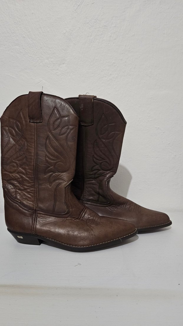 Vintage Western/Kovboy Çizme 40 Numara - Görsel 2