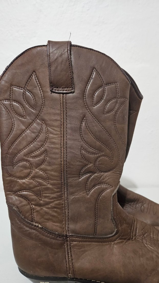 Vintage Western/Kovboy Çizme 40 Numara - Görsel 4