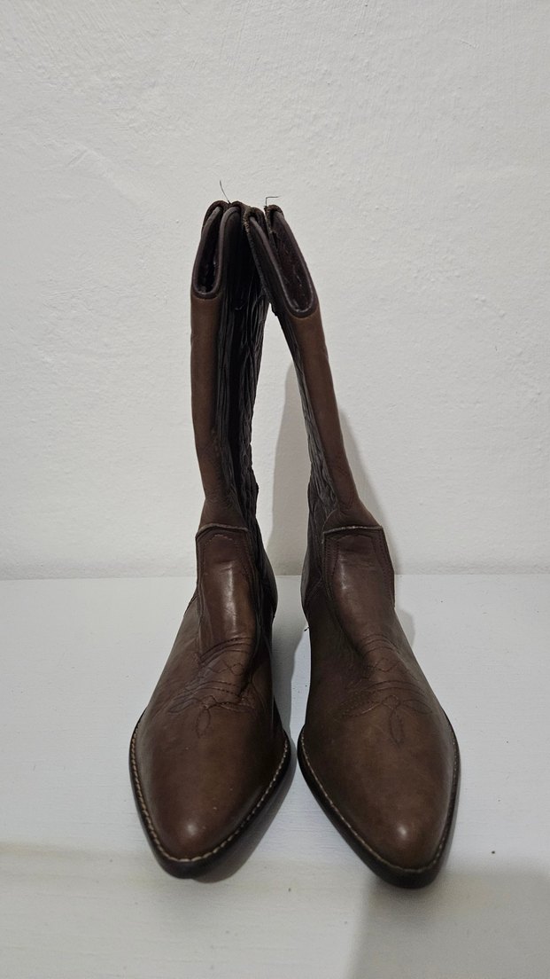 Vintage Western/Kovboy Çizme 40 Numara - Görsel 3