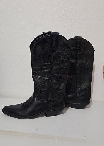 Vintage Western/Kovboy Çizme 39 Numara - Görsel 2