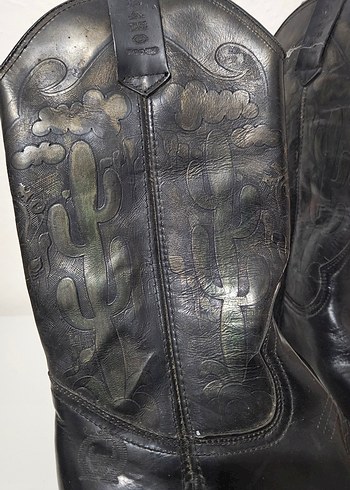 Vintage Western/Kovboy Çizme 39 Numara - Görsel 4