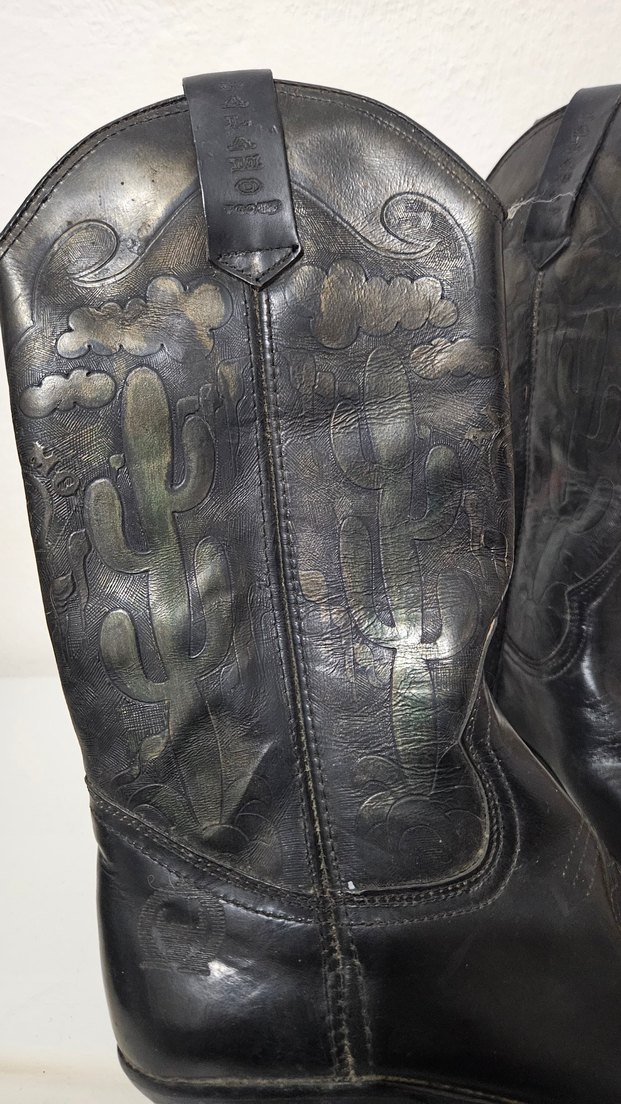 Vintage Western/Kovboy Çizme 39 Numara - Görsel 4