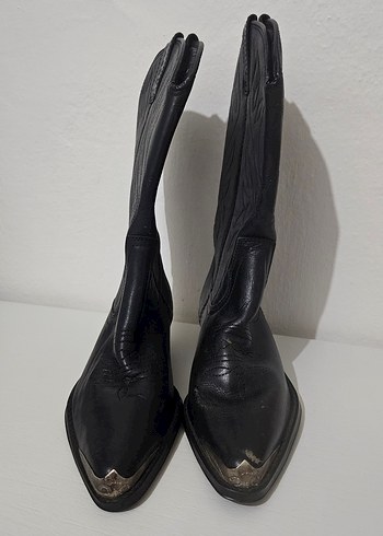 Vintage Western/Kovboy Çizme 38 Numara - Görsel 4