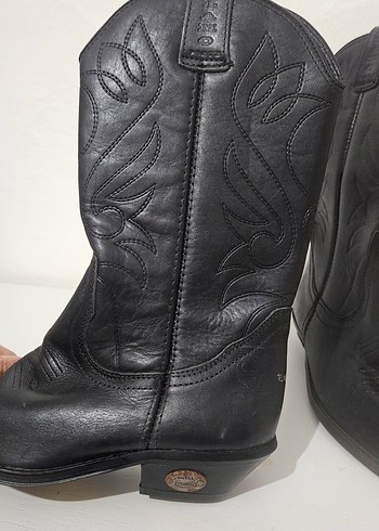 Vintage Western/Kovboy Çizme 38 Numara - Görsel 5