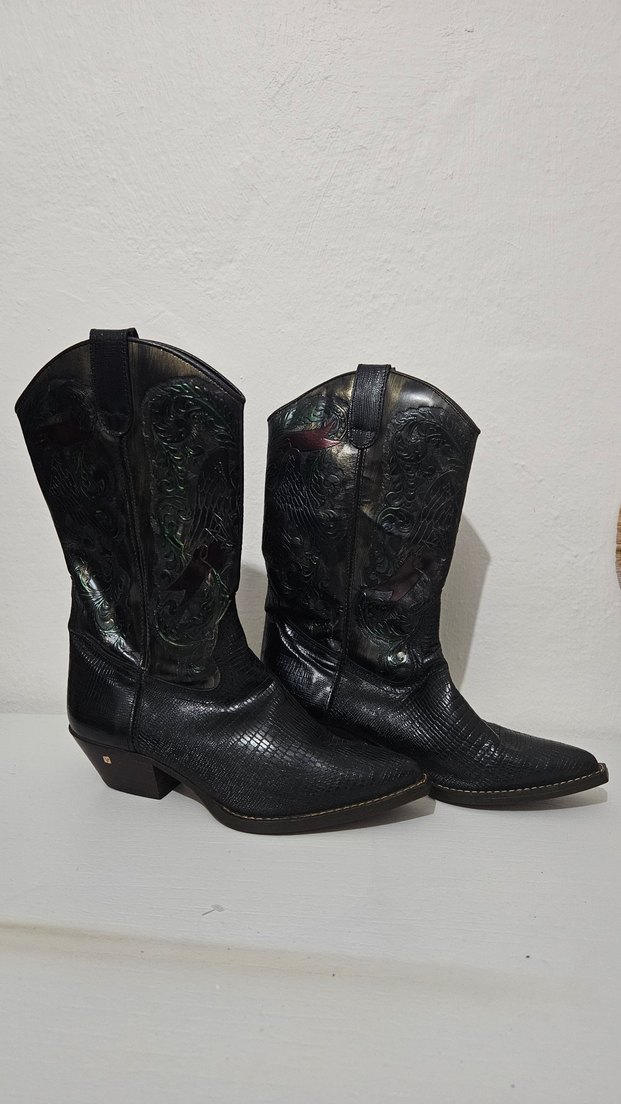 Vintage Western/Kovboy Çizme 39 Numara - Görsel 2