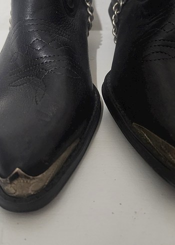 Vintage Western/Kovboy Çizme 38 Numara - Görsel 5