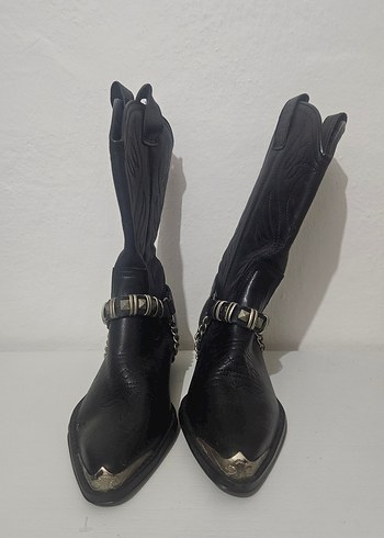 Vintage Western/Kovboy Çizme 38 Numara - Görsel 3