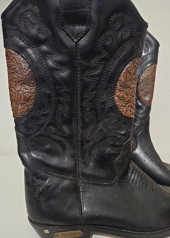 Vintage Western/Kovboy Çizme 38 Numara - Görsel 4