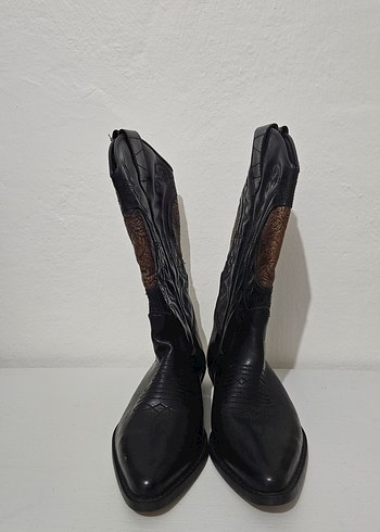 Vintage Western/Kovboy Çizme 38 Numara - Görsel 3