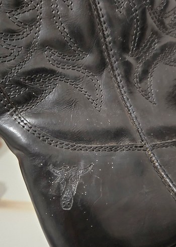 Vintage Western/Kovboy Çizme 38 Numara - Görsel 5