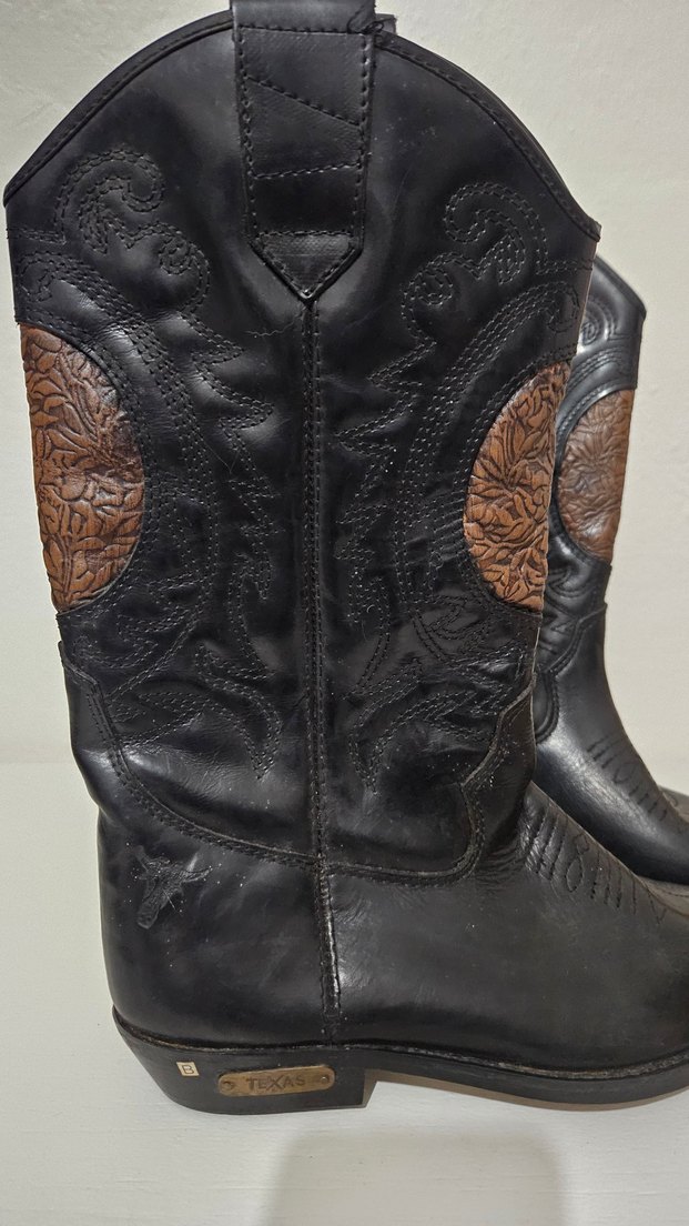 Vintage Western/Kovboy Çizme 38 Numara - Görsel 4