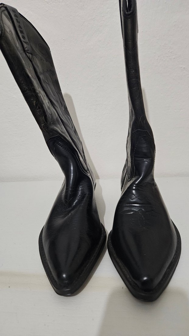 Vintage Western/Kovboy Çizme 38 Numara - Görsel 4