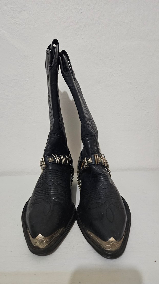 Vintage Western/Kovboy Çizme 38 Numara - Görsel 3