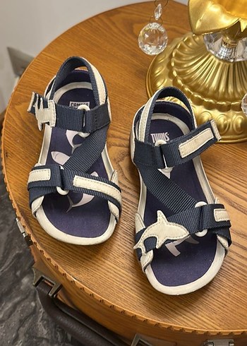 Mavi Erkek Çocuk Tokalı Kaydırmaz Sandalet - Görsel 3