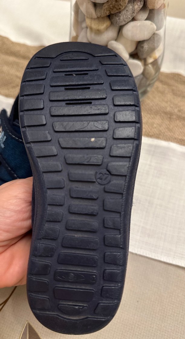 Erkek Çocuk Kot Kumaşlı Kaydırmaz Terlik - Görsel 3