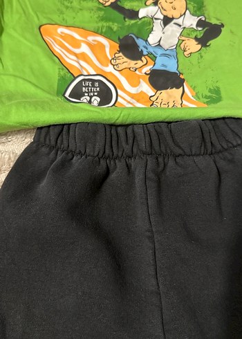 Erkek Çocuk Baskılı Rahat Eşofman Takımı - Görsel 3