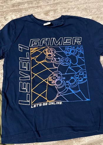 Erkek Çocuk Baskılı Kısa Kollu Tişörtler 3 Adet - Görsel 3