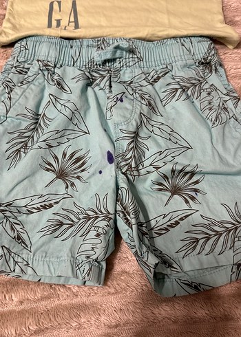 Erkek Yeşil Pamuklu Kısa Kollu Takım - Görsel 2