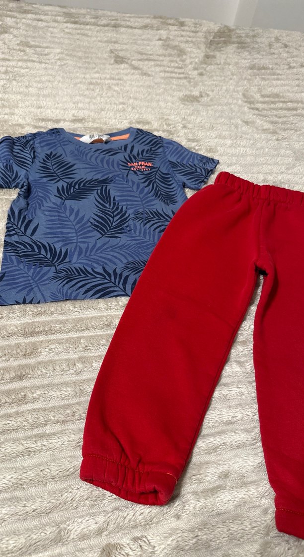 Erkek Kısa Kollu Street Wear Takım - Görsel 4