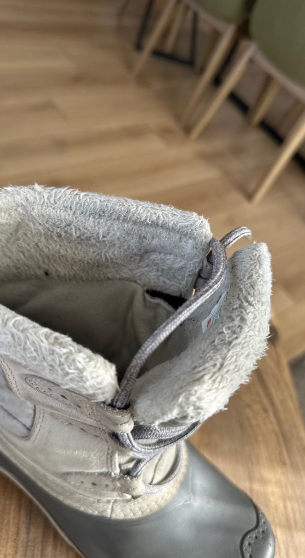 Gri Kürklü Kadın Outdoor Botu - Görsel 4