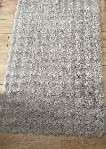 Gri Düz peluş Halı