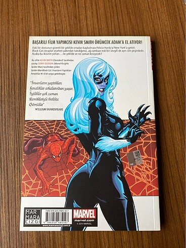 Spiderman black cat çizgi roman comic nadir