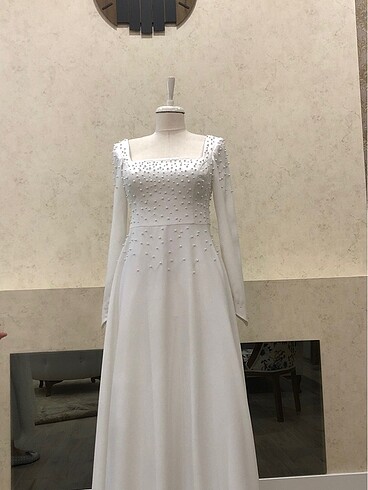 l Beden beyaz Renk Nikah söz elbise