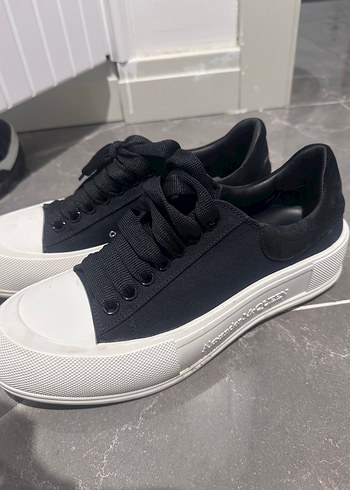 42 Beden Siyah Alexander McQueen Erkek Spor Ayakkabı