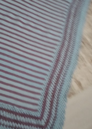 Bohem Çizgili Bej Masa Örtüsü - Görsel 4