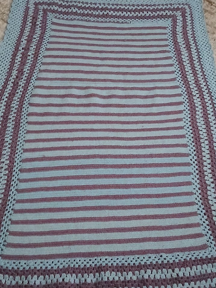 Bohem Çizgili Bej Masa Örtüsü - Görsel 5