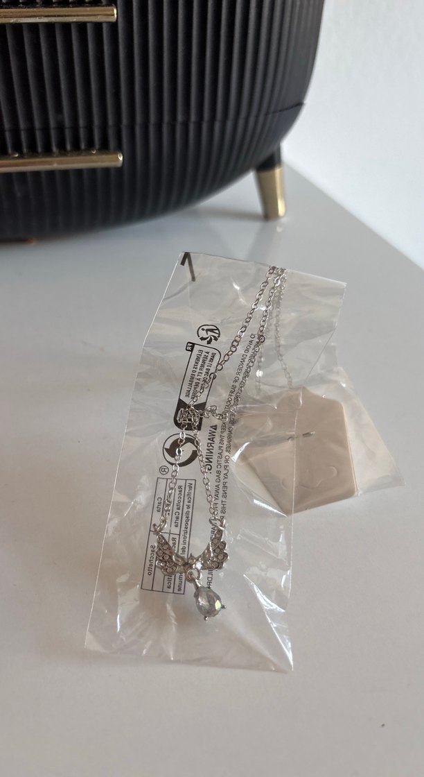 Gri Payetli Kadın El Zinciri - Görsel 3