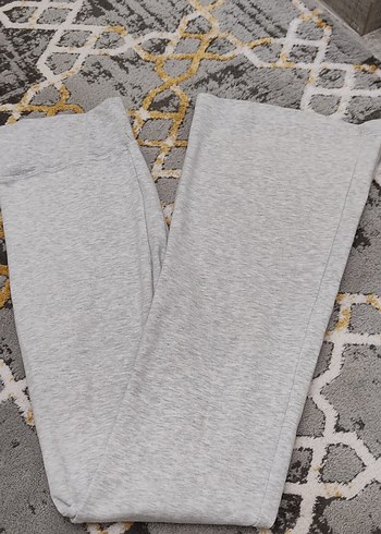 Bershka Gri Kadın Spor Salaş Pantolon
