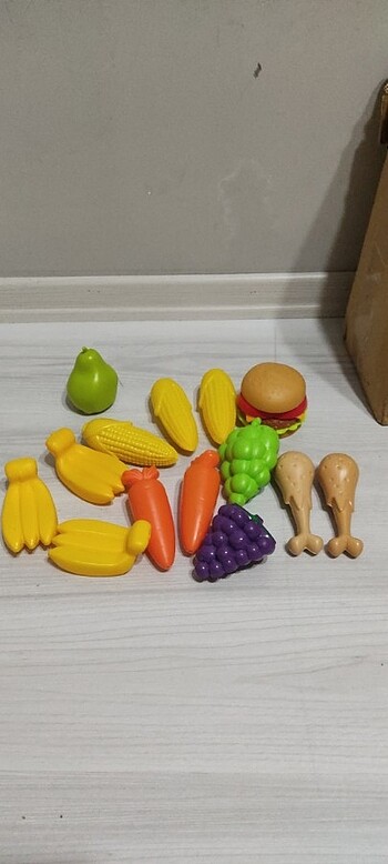 oyuncak sebze meyveler 