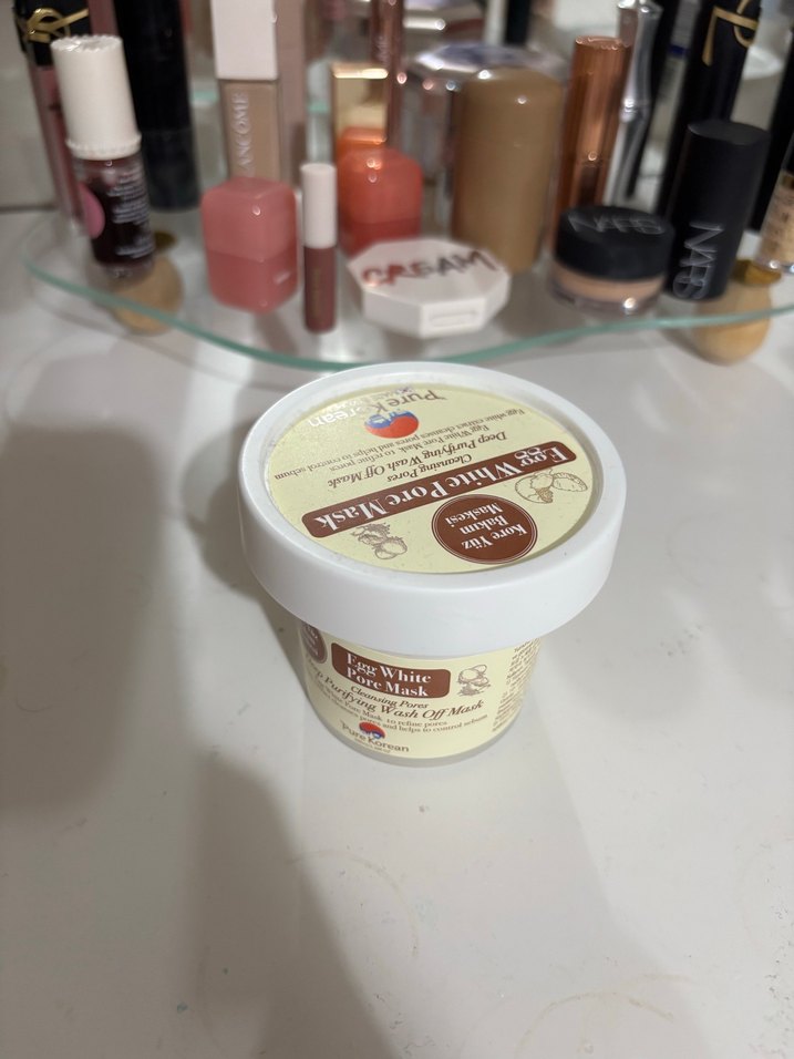Pure Korean Yumurta Beyazı Gözenek Maskesi - Görsel 2